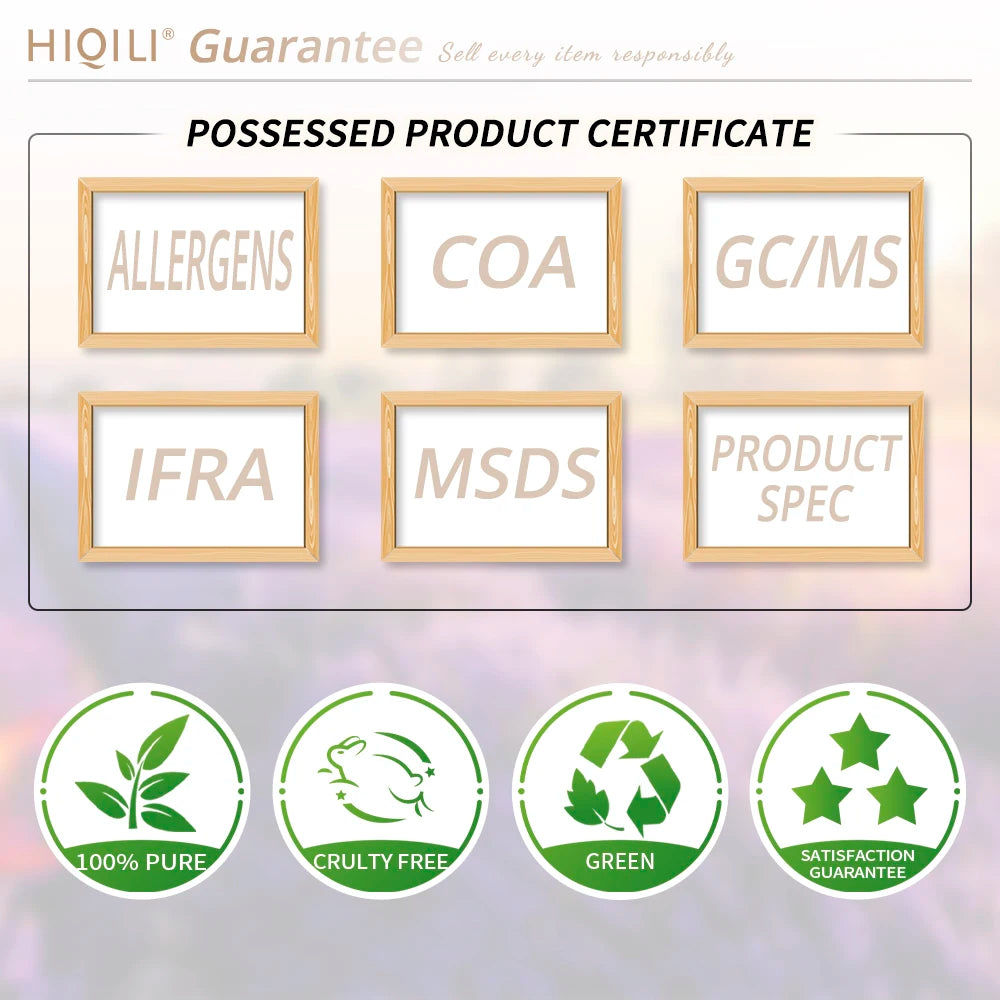 HIQILI Fragrance Oils Set Nature Theme for Aromatherapy Diffuser