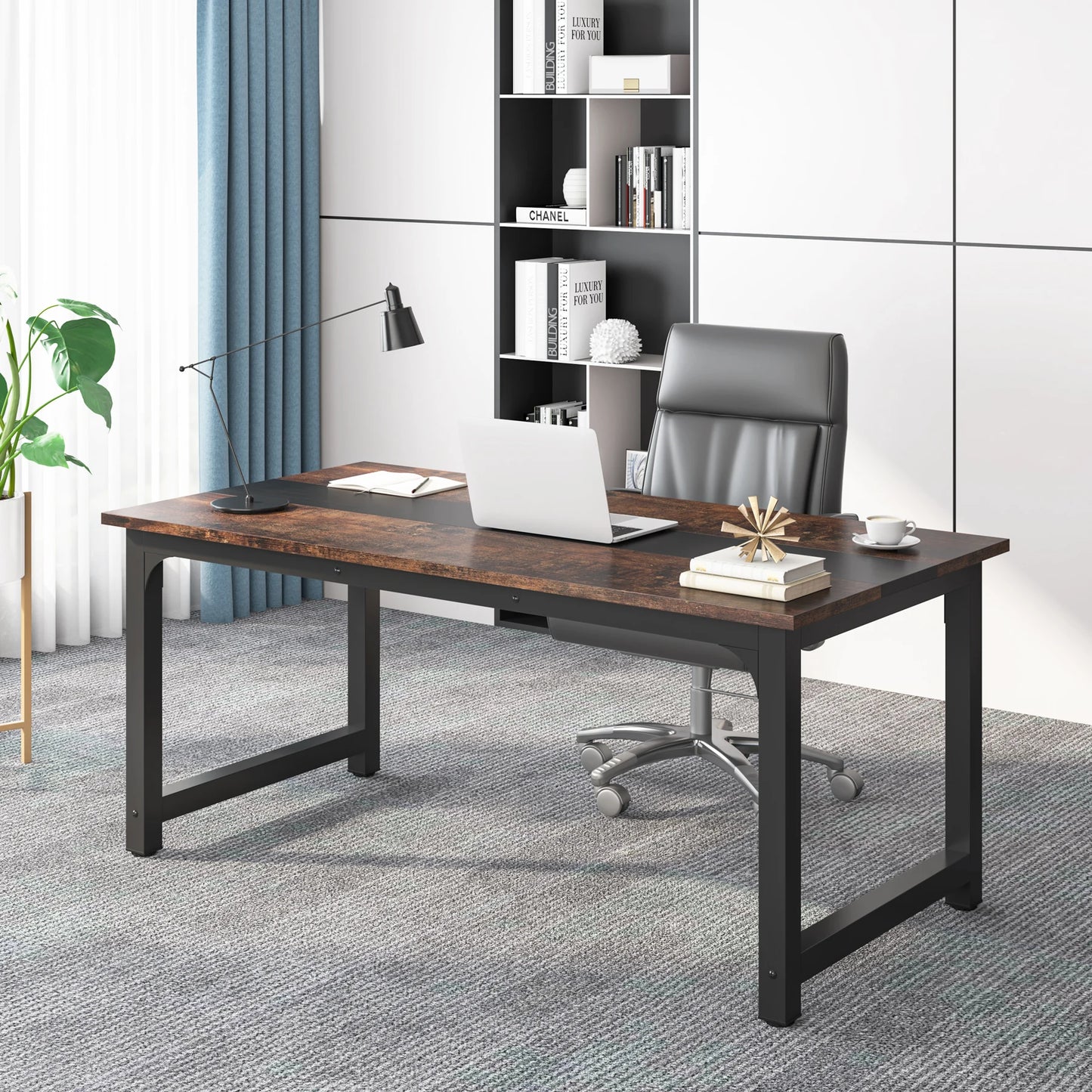Tribesigns Large Office Desk Computer Table For Home Office