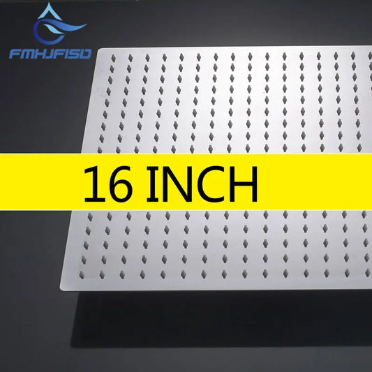 Fmhjfisd Square Rain Shower Head Stainless Steel High Pressure