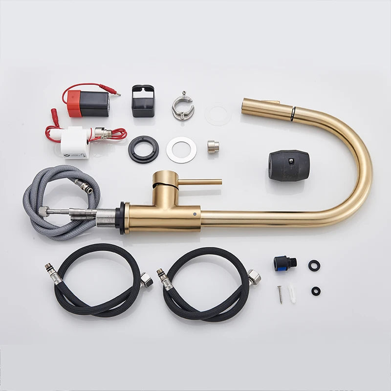 Wanmivezlo Pull-Out Touch Sensor Kitchen Faucet 360 Rotation