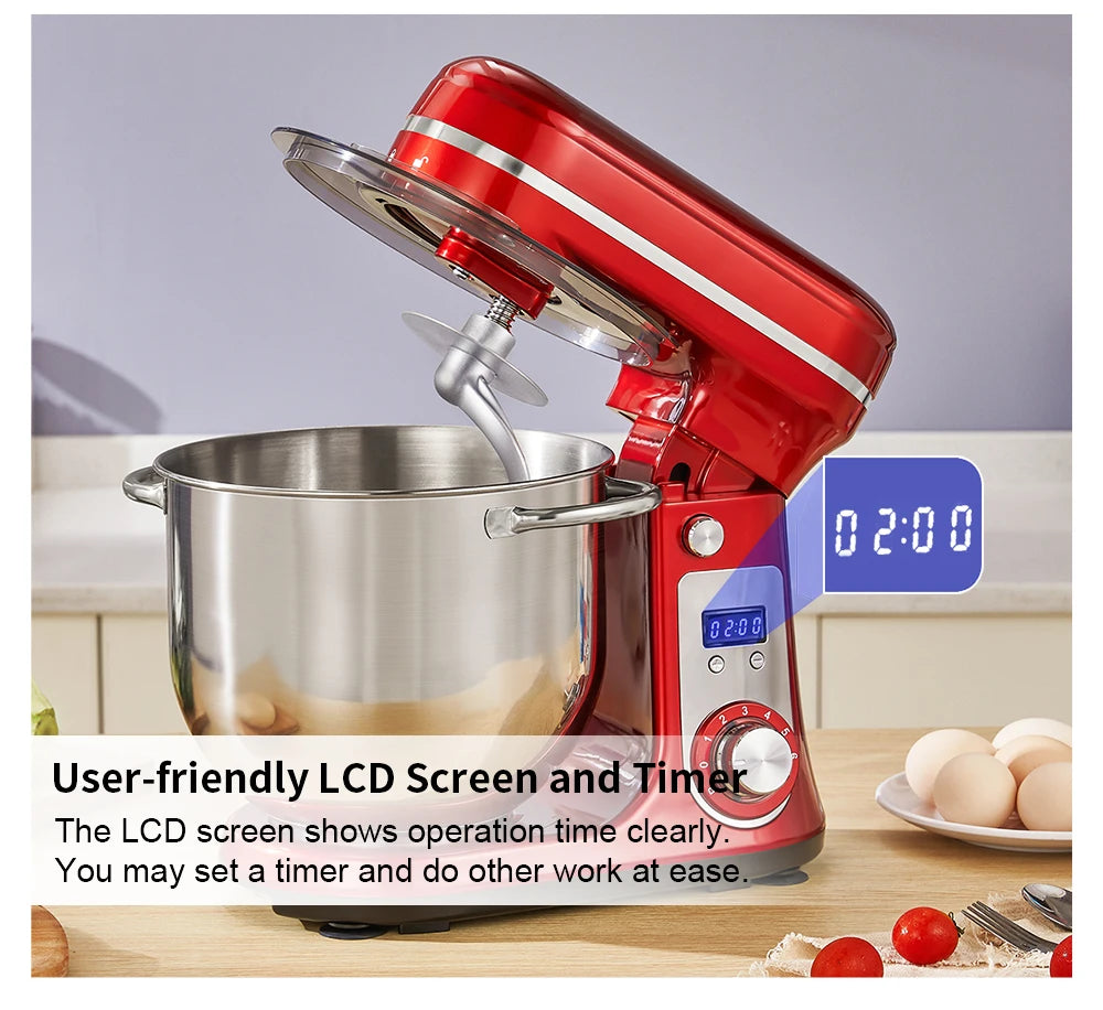Biolomix Kitchen Stand Mixer and Blender Quiet Six-Speed