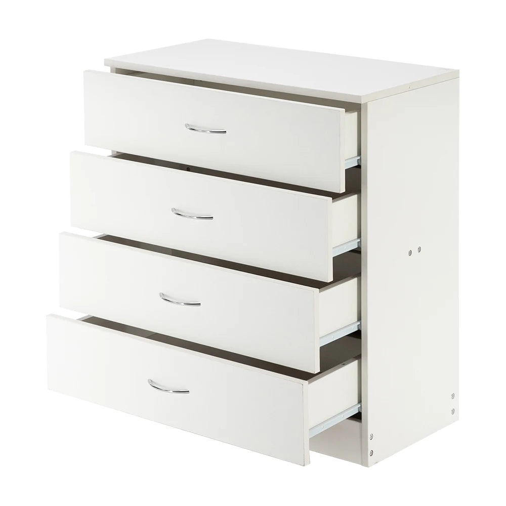 Modern Simple 4 Drawer Dresser For Bedroom Storage Furniture