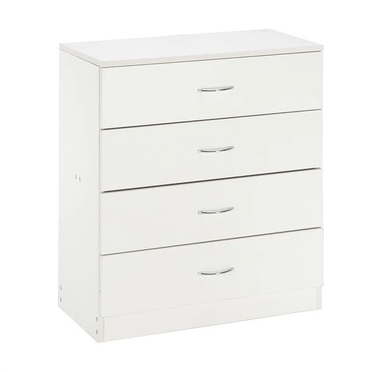 Modern Simple 4 Drawer Dresser For Bedroom Storage Furniture