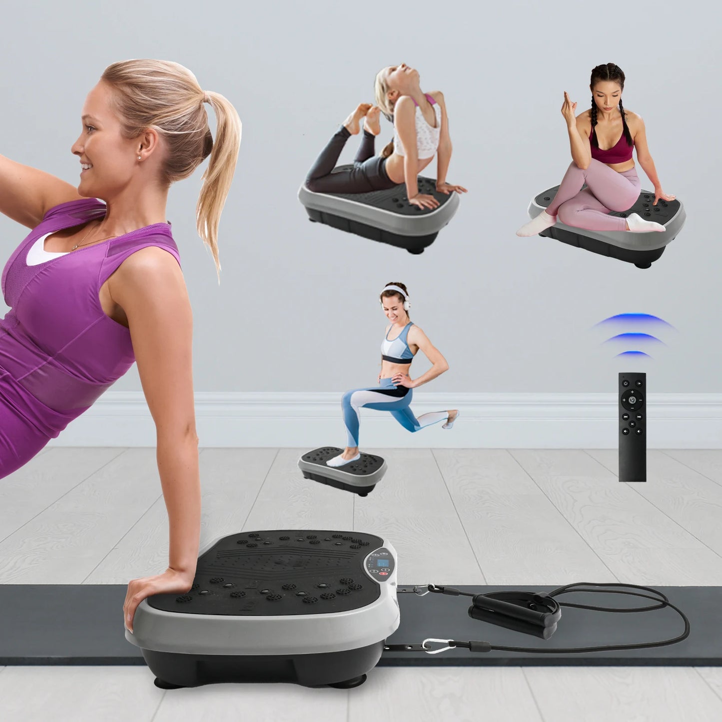 N Vibration Plate Exercise Machine for Whole Body Fat Burn