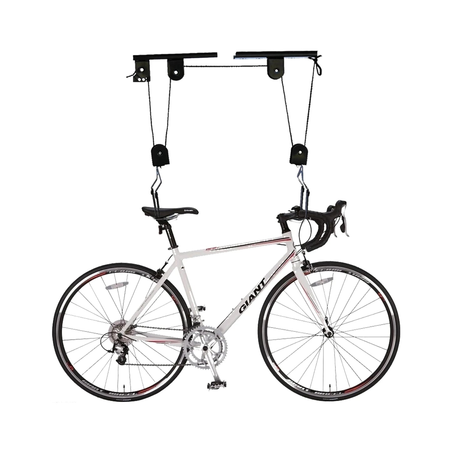 Bike Hoist Ceiling Mount Pulley System for Garage Storage