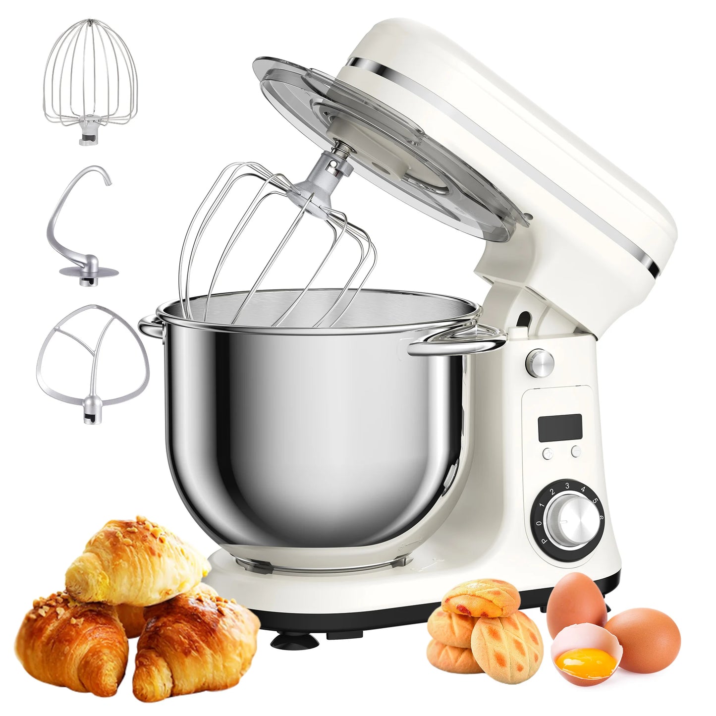 Biolomix Kitchen Stand Mixer and Blender Quiet Six-Speed