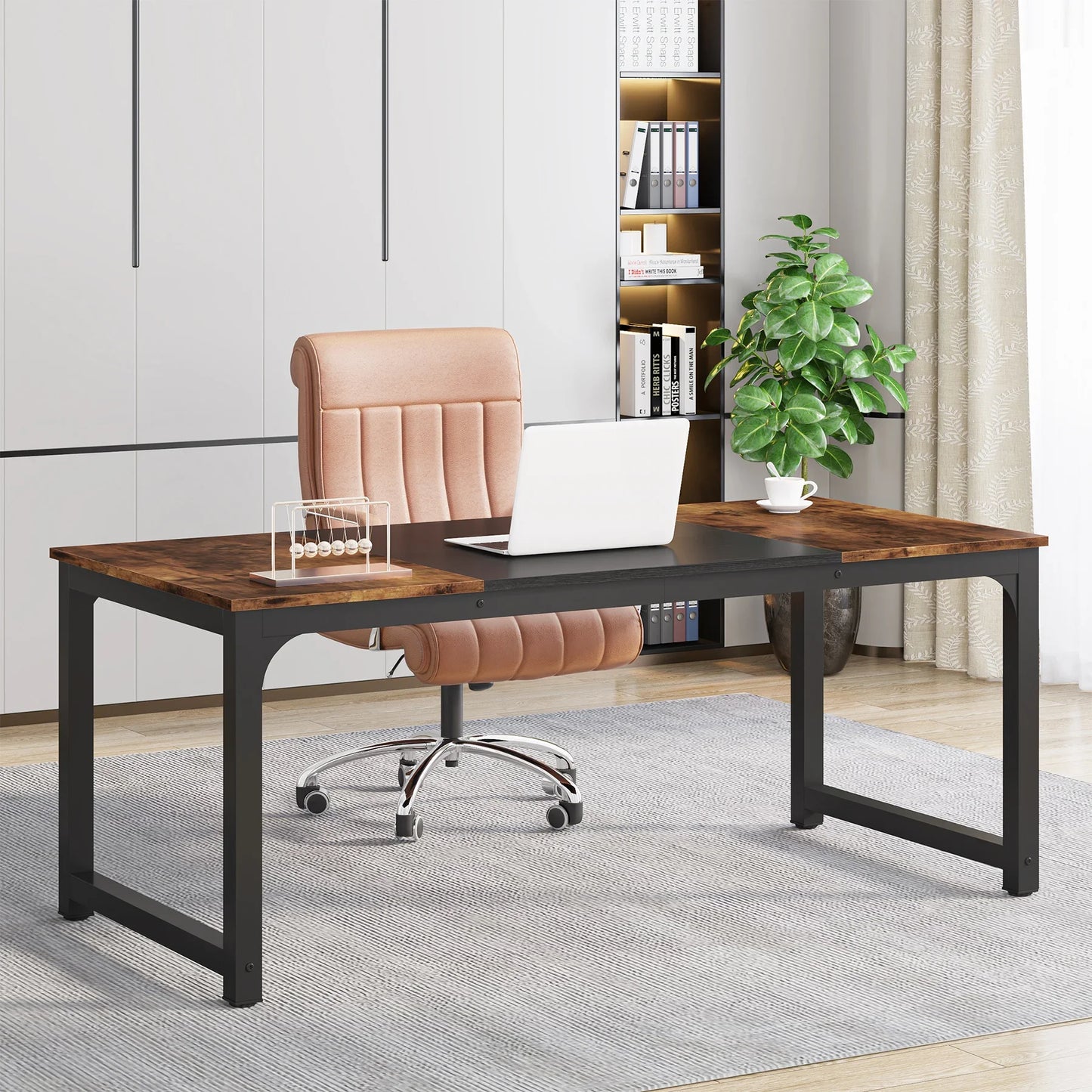 Tribesigns Large Office Desk Computer Table For Home Office
