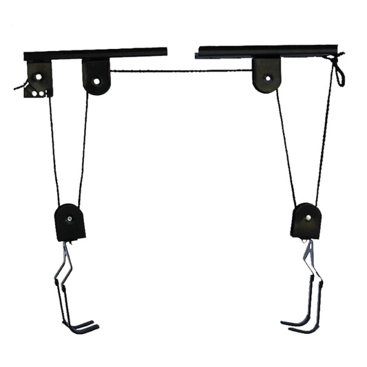Bike Hoist Ceiling Mount Pulley System for Garage Storage