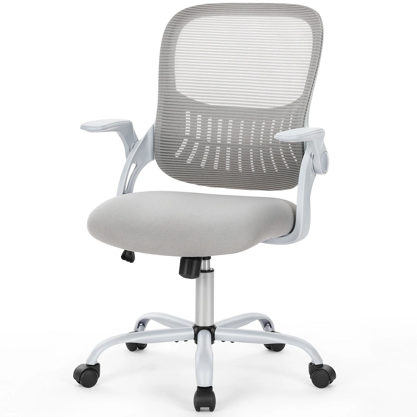 JHK Ergonomic Mesh Backrest Office Chair With Adjustable Height Wheels