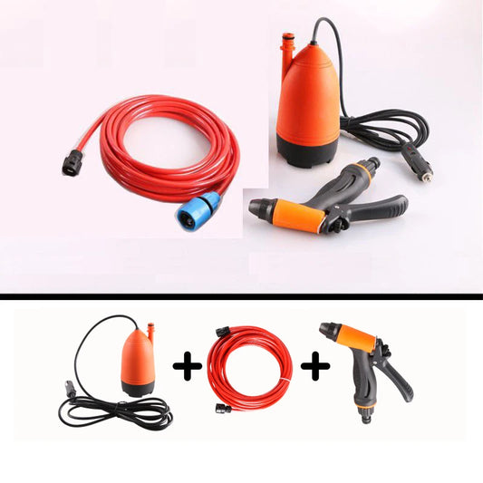 Dealhola 12V 20W Submersible Pump Car Washer Kit Outdoor