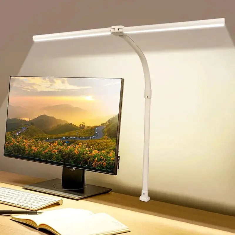 LAOPAO Double Head LED Desk Lamp With Eye Protection
