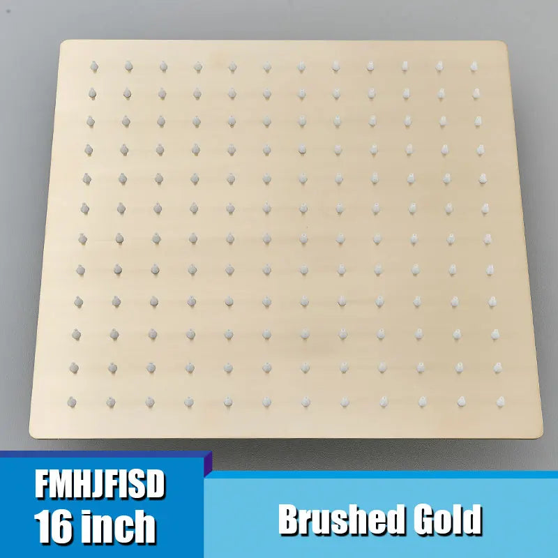 Fmhjfisd Square Rain Shower Head Stainless Steel High Pressure