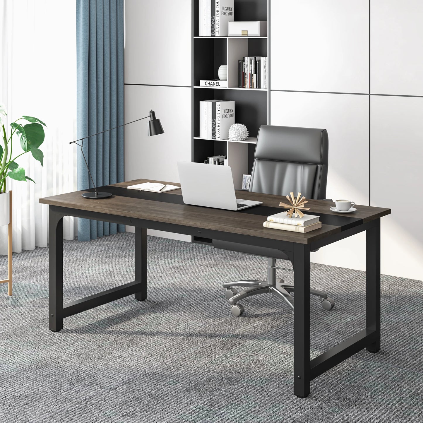 Tribesigns Large Office Desk Computer Table For Home Office