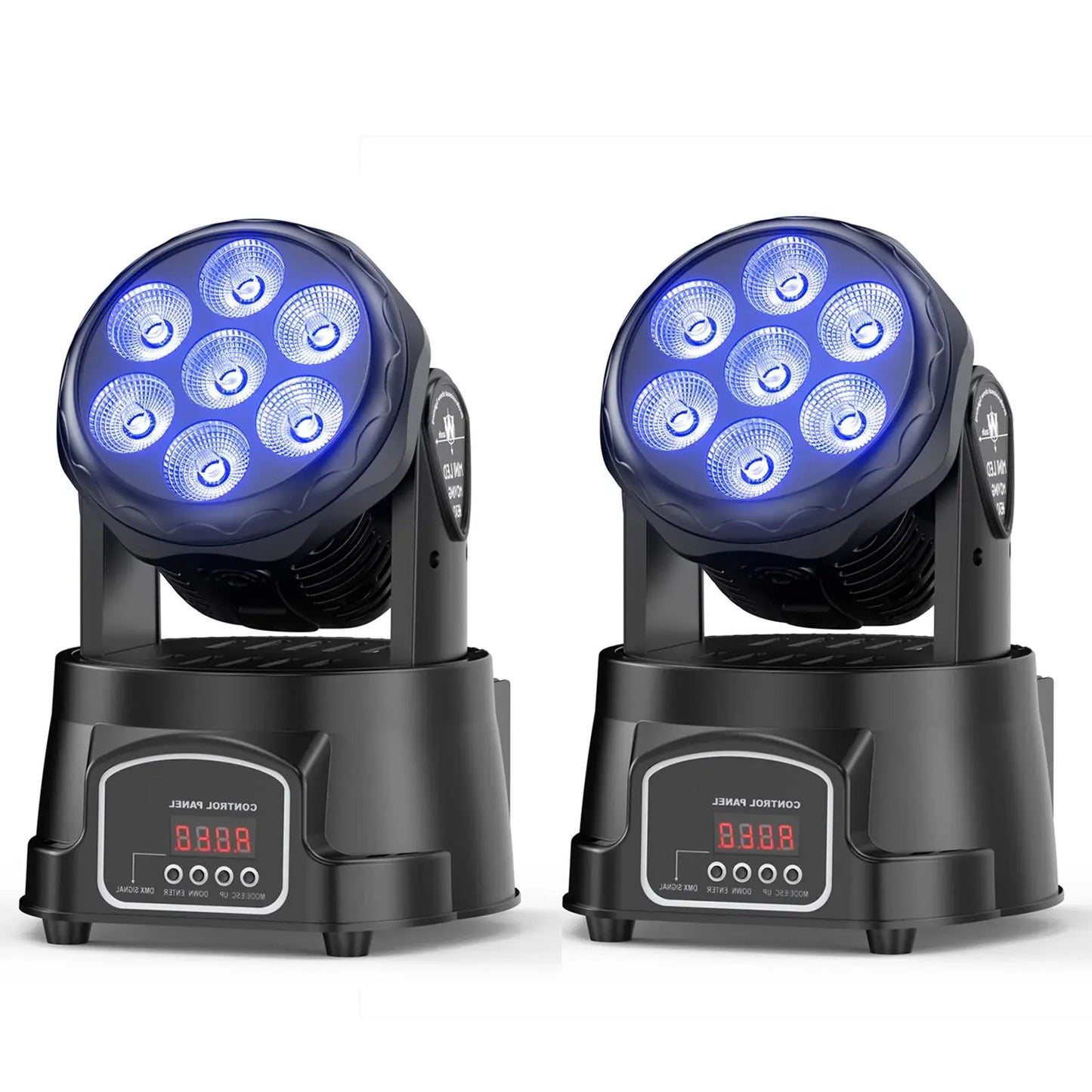 Yiflamefly 105W Moving Head Lights RGBW DMX512 Stage Lighting
