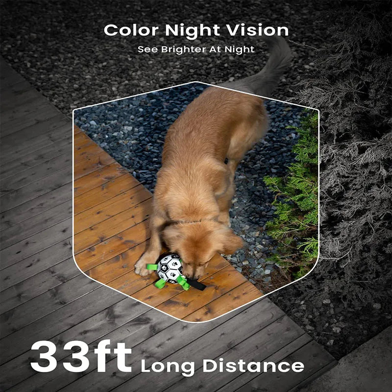 IEGEEK Solar Wireless Outdoor Security Camera With Night Vision