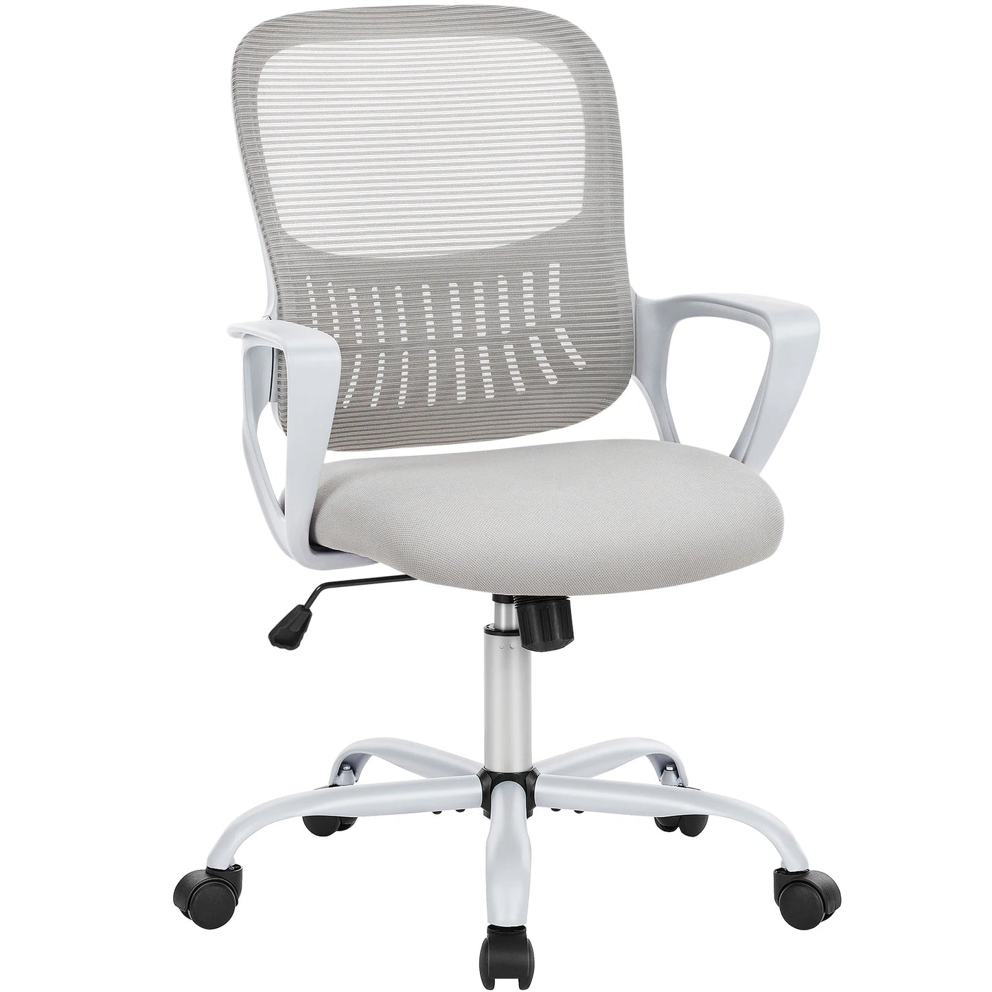 JHK Ergonomic Mesh Backrest Office Chair With Adjustable Height Wheels