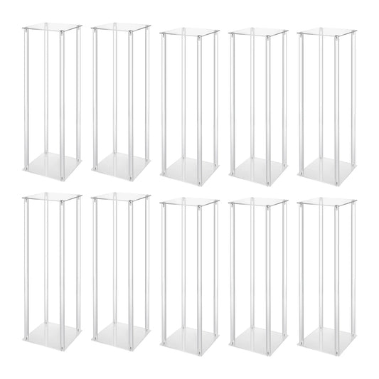 Acrylic Vase Wedding Centerpieces Flower Stands Set