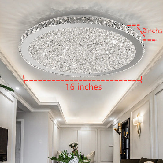 LOYALHEARTDY Modern Crystal Ceiling Light Pendant LED Chandelier