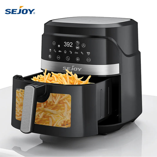SEJOY 8In1 Air Fryer Oven 6 Quart Capacity Dehydrate
